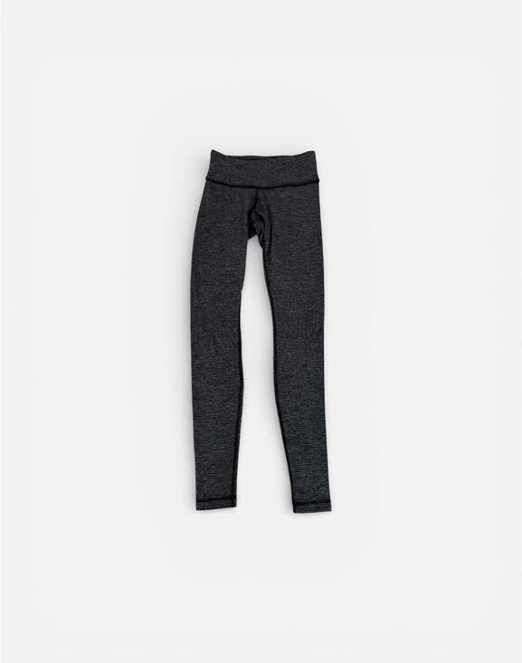 Lululemon Pants - Lululemon Wunder Under High-Rise Tight 28" in Heathered Black Grey Size 6